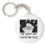 hand, End slavery now!stopthetraffik.org keychains