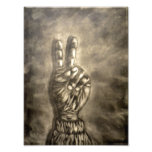 Hand Figure #2 Photographic Print