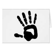 Hand Greeting Card