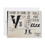 Hand In Hand Or Ball And Chain invitations