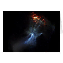 Hand In Space Card