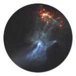 Hand In Space Sticker