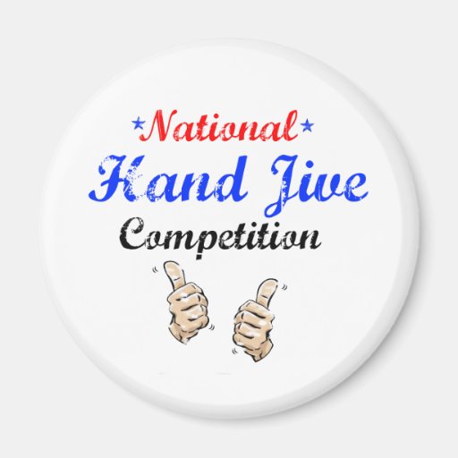 Hand Jive Refrigerator Magnets