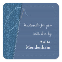 Hand Made Sewing Needle Sticker