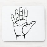 Hand mousepads