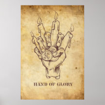"Hand of Glory" Posters