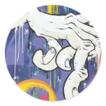 Hand of God stickers