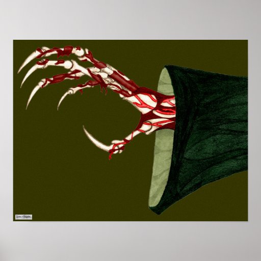 Hand Of Grim Canvas Print