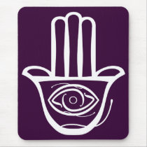 Hand of Miriam (Hamsa) Mouse Mat
