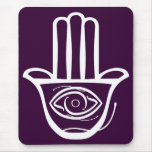 Hand of Miriam (Hamsa) mousepads