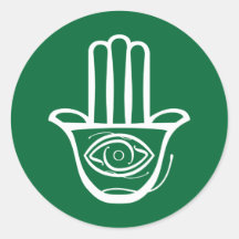 Hand of Miriam (Hamsa) Stickers