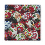 Hand-painted egg shells, Budapest, Hungary magnets