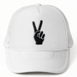 HAND PEACE SYMBOL hats