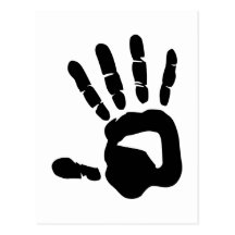 Hand Postcard