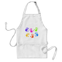Hand Prints Aprons