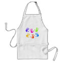 Hand Prints aprons