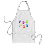Hand Prints aprons