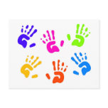 Hand Prints postcards