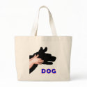 HAND SHADOW DOG bags