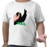 HAND SHADOW SNAIL t-shirts