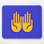 HAND SIGNAL PICTOGRAM mousepads