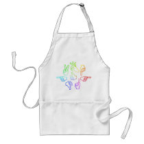 Hand Talk Apron