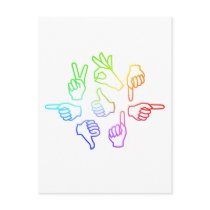 Hand Talk Postcard 2
