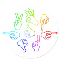 Hand Talk Sticker 2