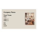 Hand Tools in Machine Shop Business Card Templates