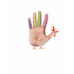 Hand Turkey t-shirts
