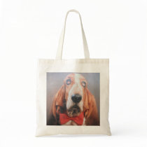 Handbag with Basset Hound