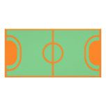 handball field icon photo cards