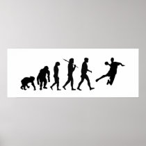 Handball Huge Poster - handball evolution of sport