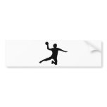 handball spieler dodgeball bumper sticker