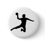 handball spieler dodgeball pinback button