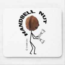Handbell Nut Mouse Pads