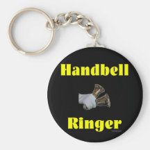 Handbell Ringer Key Chain