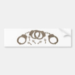 Handcuffs Bumper Sticker