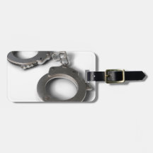Handcuffs Tag For Bags
