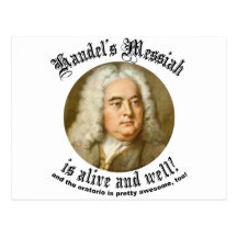 Handel's Messiah Post Card