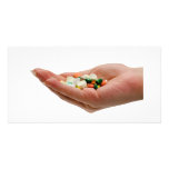 Handful of medicine photo cards