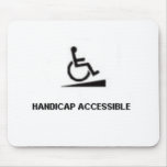 HANDICAP A MOUSE PAD