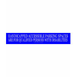HANDICAP PARKING 4 t-shirts