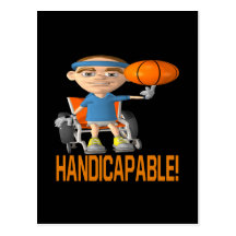 Handicapable Post Card