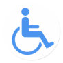 Handicapped blue design!