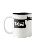 Handle of Death Bang! Coffee Mugs