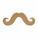 Handlebar Moustache embroidered shirts
