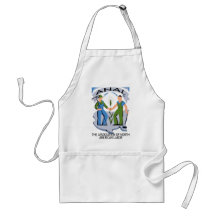 "Hands Across America"--Workers Unite for ANAL! Aprons