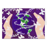 Hands around the World cards