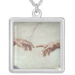 Hands of God and Adam Pendant